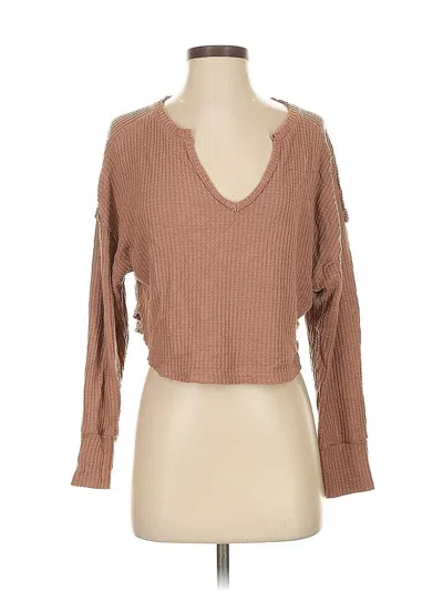 Pre-owned Joylab Pullover Sweater In Brown