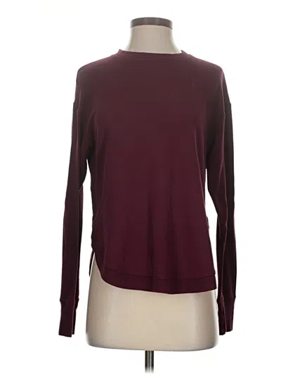 Pre-owned Joylab Pullover Sweater In Burgundy