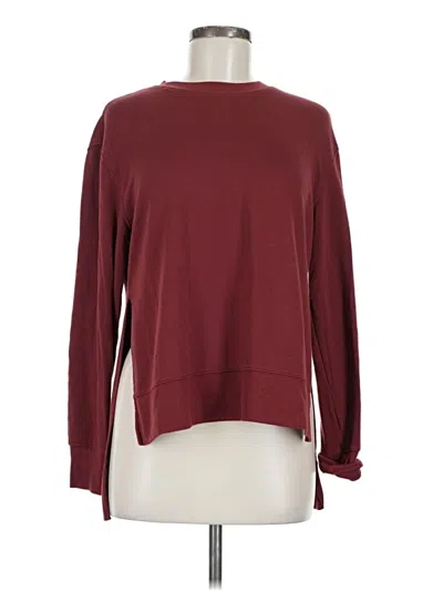 Pre-owned Joylab Pullover Sweater In Burgundy