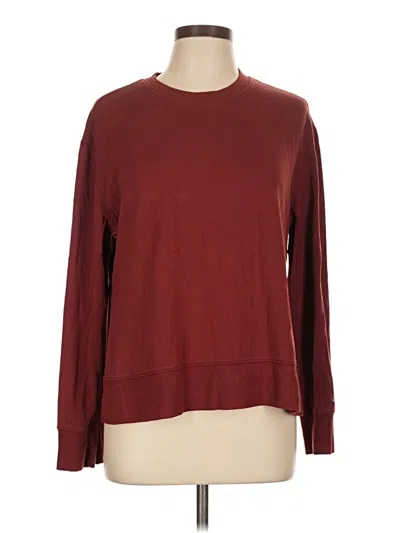 Pre-owned Joylab Pullover Sweater In Burgundy