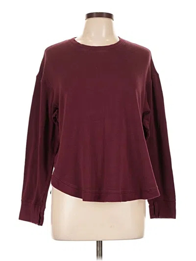 Pre-owned Joylab Pullover Sweater In Burgundy