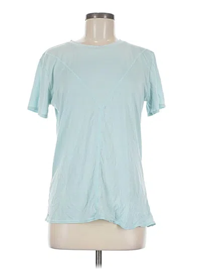 Pre-owned Joylab Short Sleeve Top Teal Keyhole Neckline Tops