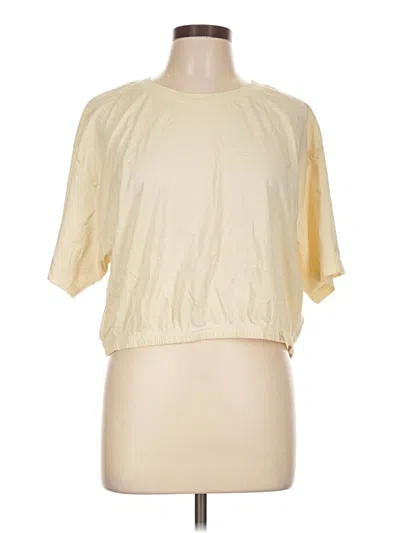 Pre-owned Joylab Short Sleeve T-shirt In Gold