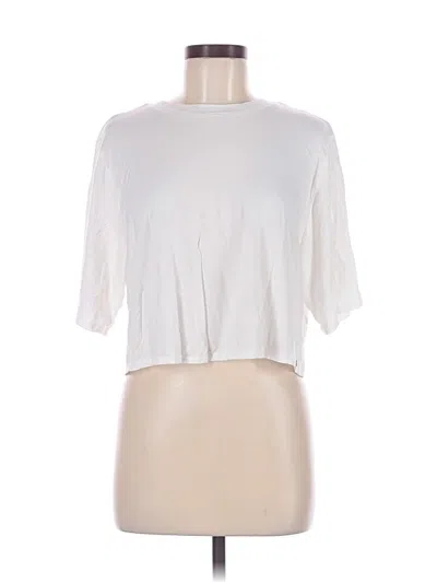 Pre-owned Joylab Short Sleeve T-shirt In Ivory