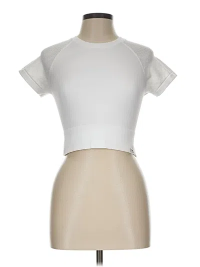 Pre-owned Joylab Short Sleeve T-shirt In Ivory