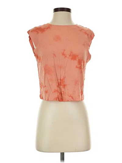 Pre-owned Joylab Sleeveless Blouse In Orange