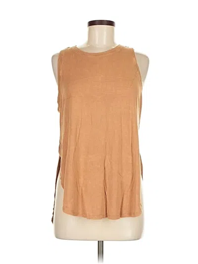 Pre-owned Joylab Sleeveless T-shirt In Brown