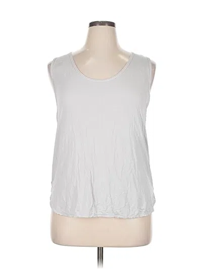 Pre-owned Joylab Sleeveless T-shirt In Silver