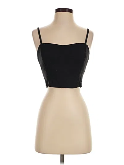 Pre-owned Joylab Sleeveless Top Black Strapless Neckline Tops