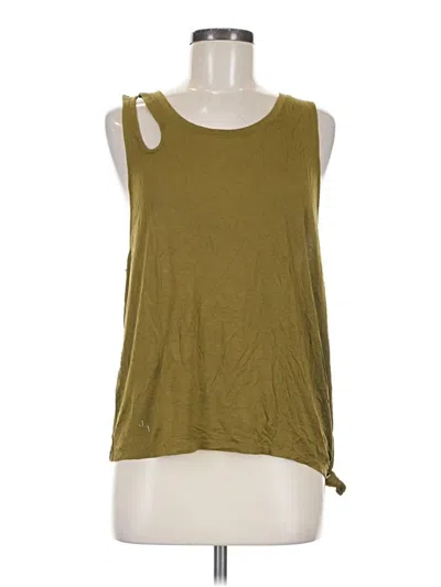 Pre-owned Joylab Sleeveless Top Green Keyhole Neckline Tops