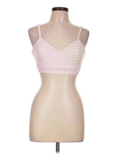 Pre-owned Joylab Sleeveless Top Pink Sweetheart Neckline Tops