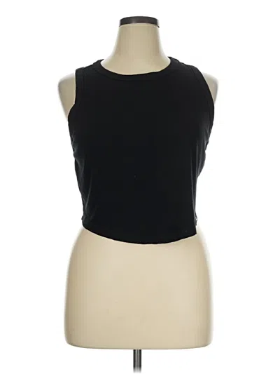 Pre-owned Joylab Sleeveless T-shirt In Black