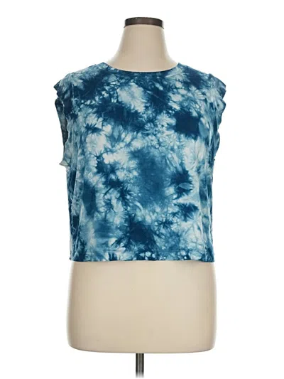 Pre-owned Joylab Sleeveless T-shirt In Blue