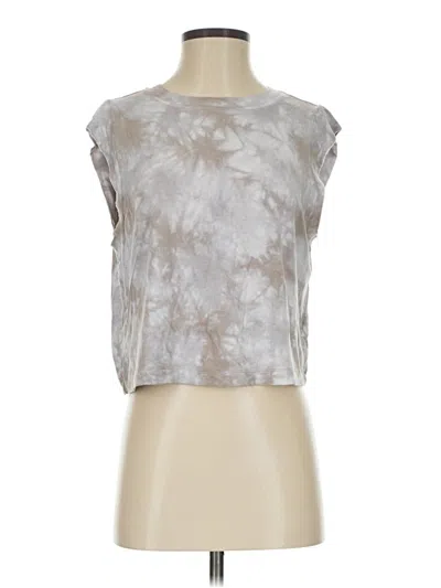 Pre-owned Joylab Sleeveless T-shirt In Silver