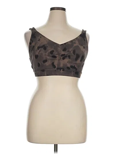 Pre-owned Joylab Sports Bra In Brown
