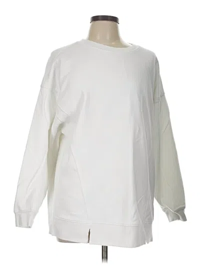 Pre-owned Joylab Sweatshirt In White