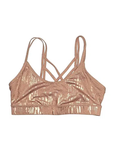 Pre-owned Joylab Swimsuit Top Gold Swimwear