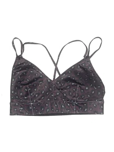 Pre-owned Joylab Swimsuit Top Gray Swimwear