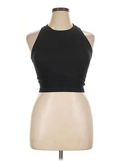 Pre-owned Joylab Tank Top Black Halter Neckline Tops