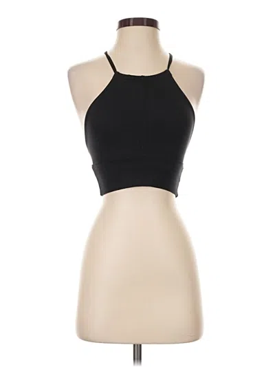 Pre-owned Joylab Tank Top Black Halter Neckline Tops