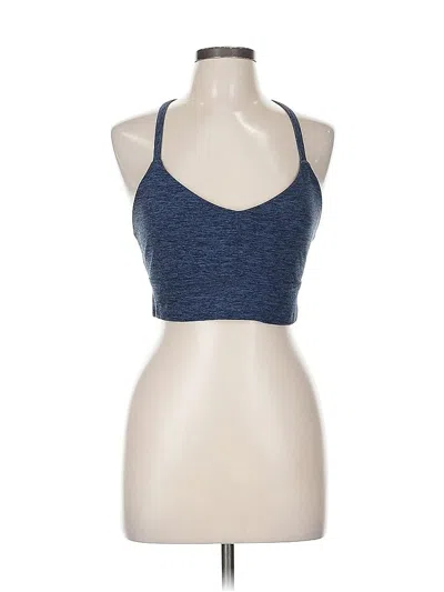 Pre-owned Joylab Tank Top Blue Halter Neckline Tops