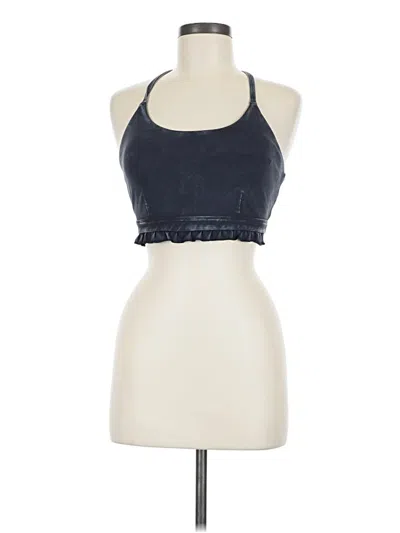 Pre-owned Joylab Tank Top Blue Halter Neckline Tops