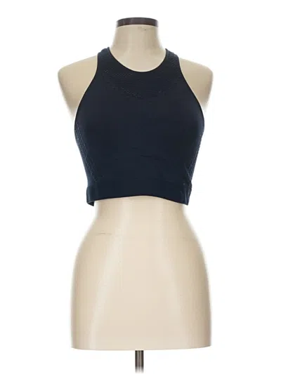 Pre-owned Joylab Tank Top Blue Halter Neckline Tops