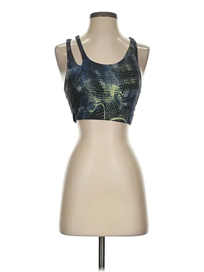 Pre-owned Joylab Tank Top Blue Halter Neckline Tops