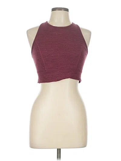 Pre-owned Joylab Tank Top Burgundy Halter Neckline Tops