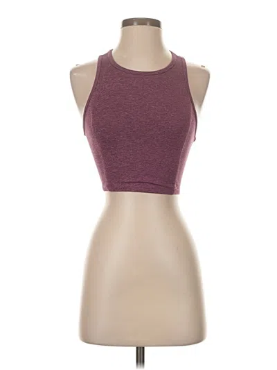 Pre-owned Joylab Tank Top Burgundy Halter Neckline Tops