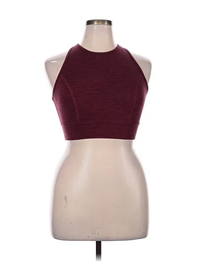 Pre-owned Joylab Tank Top Burgundy Halter Neckline Tops