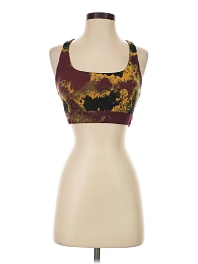 Pre-owned Joylab Tank Top Burgundy Halter Neckline Tops