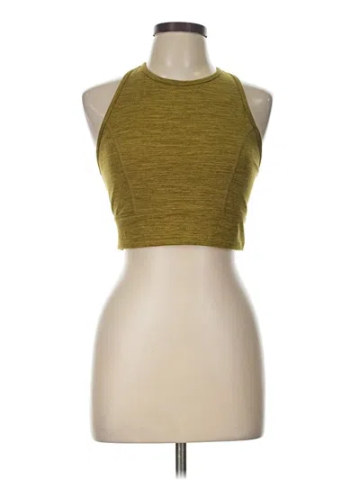 Pre-owned Joylab Tank Top Gold Halter Neckline Tops