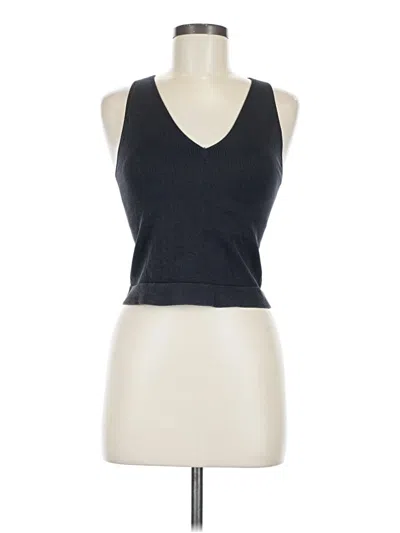 Pre-owned Joylab Tank Top Gray Halter Neckline Tops