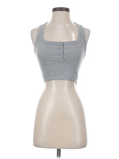 Pre-owned Joylab Tank Top Gray Halter Neckline Tops
