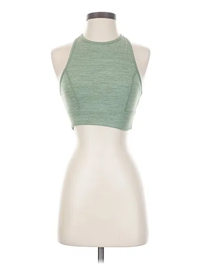 Pre-owned Joylab Tank Top Green Halter Neckline Tops