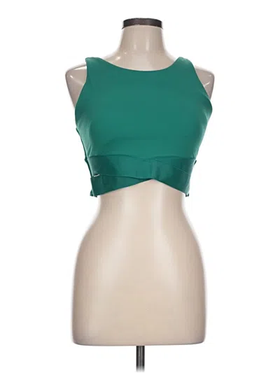 Pre-owned Joylab Tank Top Green Strapless Neckline Tops