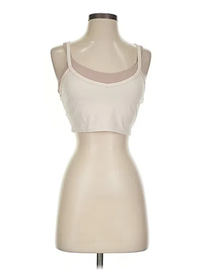 Pre-owned Joylab Tank Top Ivory Strapless Neckline Tops