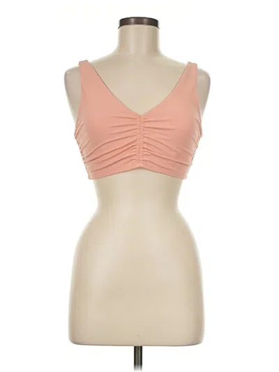 Pre-owned Joylab Tank Top Orange Strapless Neckline Tops