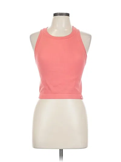 Pre-owned Joylab Tank Top Pink Halter Neckline Tops