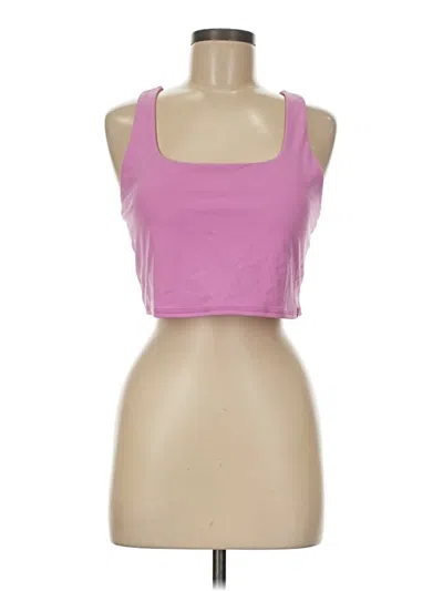 Pre-owned Joylab Tank Top Pink Strapless Neckline Tops