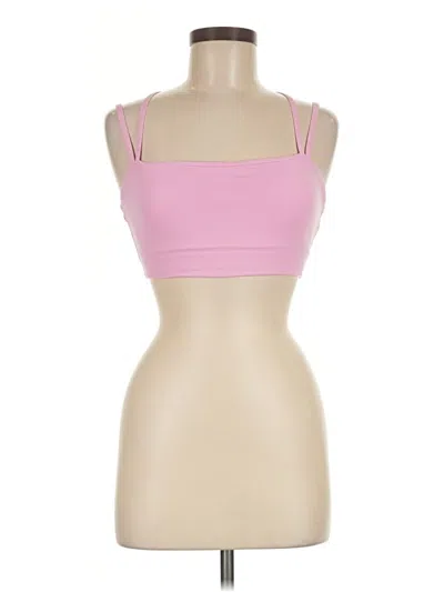 Pre-owned Joylab Tank Top Pink Strapless Neckline Tops