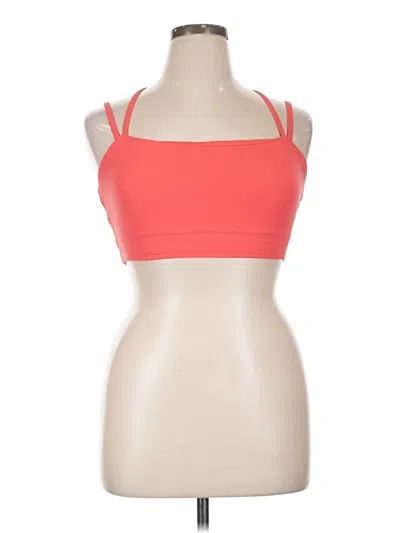 Pre-owned Joylab Tank Top Red Strapless Neckline Tops