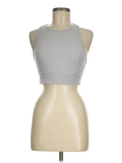 Pre-owned Joylab Tank Top Silver Halter Neckline Tops