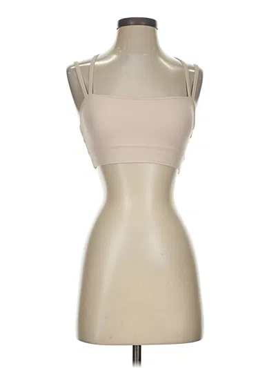 Pre-owned Joylab Tank Top Tan Strapless Neckline Tops