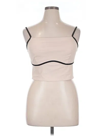 Pre-owned Joylab Tank Top Tan Strapless Neckline Tops