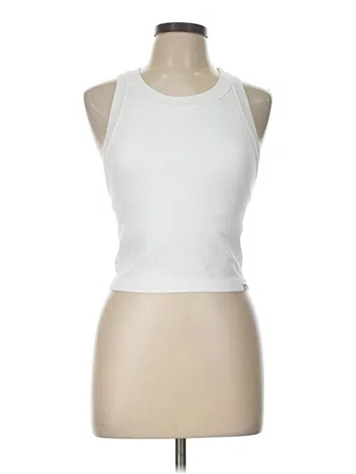 Pre-owned Joylab Tank Top White Halter Neckline Tops
