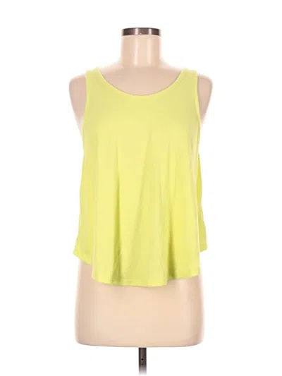 Pre-owned Joylab Tank Top Yellow Halter Neckline Tops