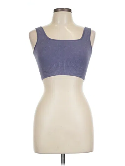 Pre-owned Joylab Tube Top Purple Strapless Neckline Tops