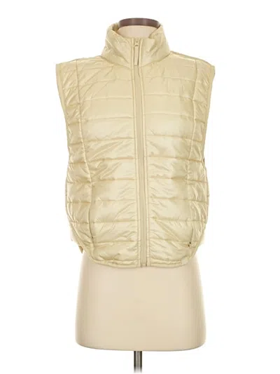 Pre-owned Joylab Vest In Gold